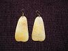 Click to Enlarge - snazzy jazzy - CHROME YELLOW EARRINGS 