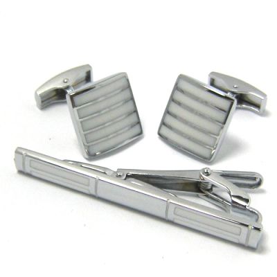 lumiere collection - LUMIERE - CUFFLINKS & TIE PIN PACK